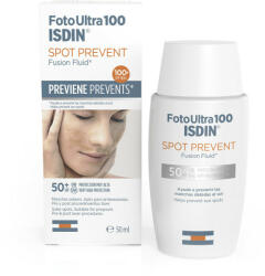 ISDIN - Fluid de protectie solara pentru fata cu SPF 50+ Isdin Spot Prevent Fusion Fluid, 50 ml - vitaplus