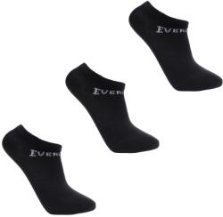 Everlast Детски чорапи Everlast 3 Pack Trainer Socks Childrens - Black