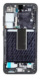 Samsung S911B Galaxy S23 középső keret, fekete (GH96-15624A) service pack