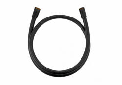 Kludi Suparaflex zuhany gégecső 1250 mm csavarodásmentes, matt fekete 6107139-00 (6107139-00)
