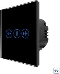 Luxion Intrerupator Draperie cu Touch din Sticla LUXION - culoare negru