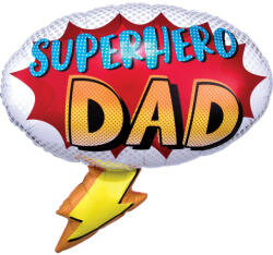 Amscan Superhero Dad, Apa fólia lufi 68 cm (DPA3932301)