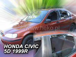 HEKO Honda Civic 5 ajtós 1996-2000 első+hátsó légterelő, 4 db-os készlet 17109 (17109)