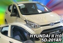 HEKO HYUNDAI I10 II 5 ajtós első+hátsó szélterelő/légterelő 2014-től, 4 db-os készlet 17278 (17278)