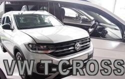 HEKO VW T-CROSS 5 ajtós első+hátsó légterelő, szélterelő 2019-től, 4 db-os készlet 31016 (31016)
