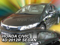 HEKO Honda Civic 4 ajtós első+hátsó légterelő 2012-2017, 4 db-os készlet 17161 (17161)