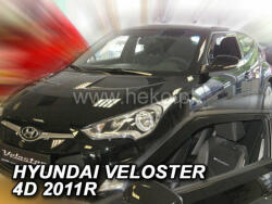 HEKO HYUNDAI Veloster 4 ajtós első légterelő (csak balkormányos járművekhez) 2011-től, 2 db-os készlet 17271 (17271)