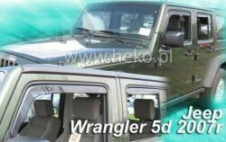 HEKO Jeep Wrangler (JK alvázkód) 3 és 5 ajtós első légterelő/szélterelő 2007-től, 2 db-os készlet 19114 (19114)