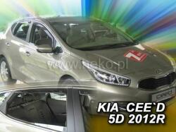 HEKO KIA Cee'd II 5 ajtós első+hátsó légterelő/szélterelő 2012-2018, 4 db-os szett 20159 (20159)