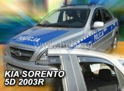 HEKO KIA Sorento első+hátsó légterelő/szélterelő 2002-2009, 4 db-os készlet 20142 (20142)