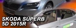 HEKO SKODA SUPERB III 5 ajtós, Liftback 2015-től első+hátsó légterelő, szélterelő készlet, 4 db-os 28346 (28346)