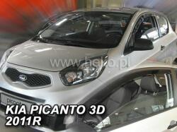 HEKO KIA Picanto 3 ajtós első légterelő/szélterelő 2011-2017, 2 db-os készlet 20154 (20154)