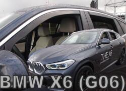 HEKO BMW X6 (G06 alvázkód) 2019-től első+hátsó légterelő, szélterelő 4 db-os készlet, 11191 (11191)