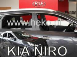 HEKO Kia Niro 5 ajtós első+hátsó légterelő/szélterelő 2016-tól, 4 db-os készlet 20173 (20173)