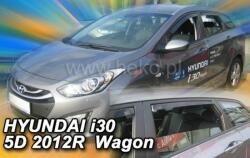 HEKO HYUNDAI i30 Wagon/Kombi (GD alvázkód) első+hátsó szélterelő/légterelő 2012-2016, 4 db-os készlet 17275 (17275)