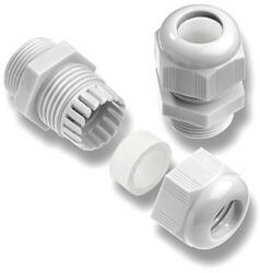 Weidmüller 1909680000 VG M16-K67 5-10 VG K (standard plastic cable gland), Tömszelence, M 16, 10 mm, OD min. 5 - OD max. 10 mm, Poliamid 6 (1909680000)