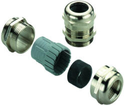  Weidmüller 1569100000 VG 16-MS68 Fém tömszelence VG MS (standard brass cable gland), Tömszelence, PG 16, 6.5 mm, OD min. 10 - OD max. 14 mm, IP54, IP66, IP67, IP68 - 5 bar (30 min. ), IP69K, Sárgaréz,