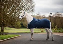 Horseware Ireland Amigo Pony Jersey Cooler sötétkék/ezüst - 115 cm