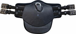 Stübben Equi-Soft hasvédős heveder, fekete, párnázás nélkül - 55 cm