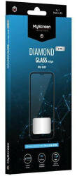 MyScreen MS Diamond Glass Edge Lite Vivo Y76/Y76s fekete Full Glue képernyővédő fólia