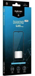 MyScreen MS Diamond Glass Edge Motorola Edge 30 Pro/Egde X30 fekete Full Glue képernyővédő fólia