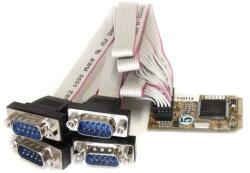 StarTech Adaptor Mini PCI Express Startech MPEX4S552, Mini PCI Express x1 - Serial (MPEX4S552)