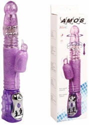 Orion Amos - Vibrator iepuraș, mov, 30 cm Vibrator