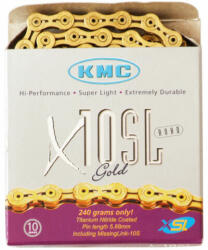 KMC Lánc KMC X10SL arany 1/2x1/128 112L