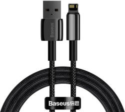 Baseus Tungsten Gold USB-Lightning kábel, 2, 4A, 1 m (fekete)