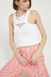 Tommy Jeans top női, fehér - fehér S - answear - 9 990 Ft