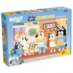 Lisciani Bluey - Családi találkozó 2 az 1-ben maxi puzzle 24 db-os (LIS99580)
