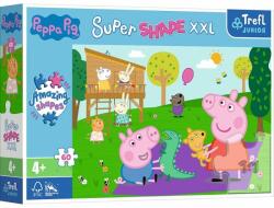 Trefl Peppa malac - Játék Zsolival XXL puzzle 60 db-os (50011)
