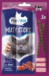 PreVital Jutalomfalat Meaty Stick felnőtt macskák részére Borjú ízben 15g