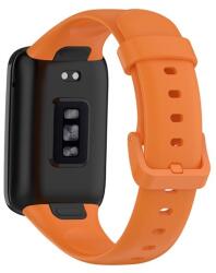 gigapack Xiaomi Mi Band 7 Pro pótszíj (egyedi méret, szilikon, állítható) narancssárga (GP-126416)