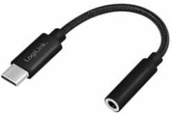 LogiLink USB-C -> 3, 5 mm-es audio jack adapter 13 cm (UA0398)