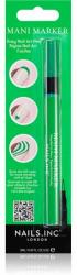 Nails Inc. . Mani Marker díszítő körömlakk applikációs ceruza árnyalat Green 3 ml