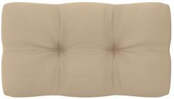 vidaXL Pernă de paleți, bej, 70x40x10 cm, material textil (314451)