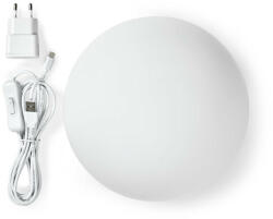 Nedis SmartLife hangulatfény Wi-Fi | Kerek | | 360 lm | Meleg és lehűlni fehér / RGB | 2700 - 6500 K | 5 W | Üveg (WIFILM10CWT)