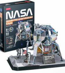 3D puzzle- NASA- Apollo 11- Lunar Module-93db-os CubicFun (3D-DS1058)