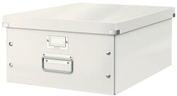 Leitz Cutie depozitare LEITZ WOW Click & Store, carton laminat, mare, alb (L-60450001)
