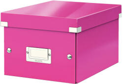 Leitz Cutie depozitare LEITZ WOW Click & Store, carton laminat, mica, roz (L-60430023) - vexio