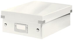 Leitz Cutie depozitare LEITZ WOW Click & Store Organizer, carton laminat, mica, alb (L-60570001)