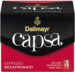 Dallmayr Capsule Cafea Dallmayr Capsa Espresso Decaffeinato, compatibil Nespresso, 10 capsule, 56 gr (4008167010807)