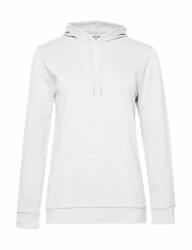 B&C Collection Női kapucnis hosszú ujjú pulóver B and C #Hoodie /women French Terry XL, Fehér