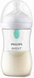 Philips Бебешко шише Philips Avent - Natural Response 3.0, AirFree, flow 3/среден, 3 м+, 260 ml (SCY673/01) - ozone