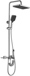 Rea Coloana de dus cu termostat Rea Helix crom lucios plus dus igienic (5902557377992)