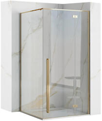 Rea Cabina de dus dreptunghiulara Rea Fargo cu usa batanta 90x120 auriu (5902557380961)