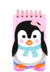 Gift Design Carnetel 3D többszínű pingvin 80 oldal (NT3D026)