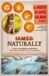 Iams Naturally Adult Cat with North Atlantic Salmon in Játékvy 85 g