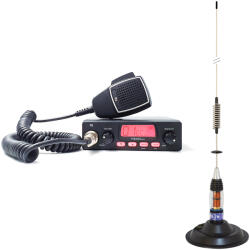 TTi Pachet statie radio CB TTi TCB-550 EVO, 12V 24V + Antena PNI ML70, lungime 70cm + Baza magnetica - Copie (TTI-PACK56) Statii radio